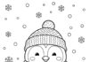 Penguin Coloring Image