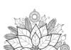 Poinsettia Christmas Coloring Page
