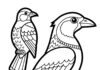 State Bird Coloring Page
