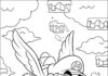 Super Mario 3 Coloring Page