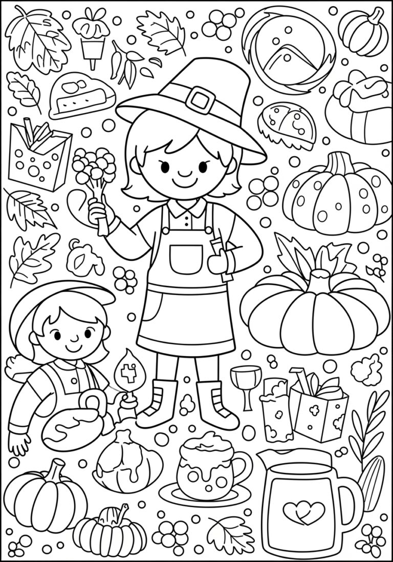 Thanksgiving Activity Page