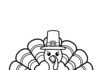 Turkey Coloring Worksheet