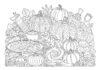 Zentangle Thanksgiving Coloring Page