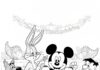 Mickey Mouse Thanksgiving Coloring Page