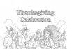 Thanksgiving Story Coloring Page