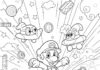 Super Mario Odyssey Coloring Page