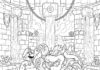 Super Mario Bros Bowser Coloring Page