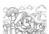 Mario Maker 2 Coloring Page