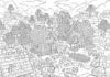 Detailed Minecraft Coloring Page