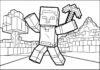 Minecraft Unspeakable Coloring Page