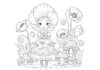 Poppy Doll Coloring Page