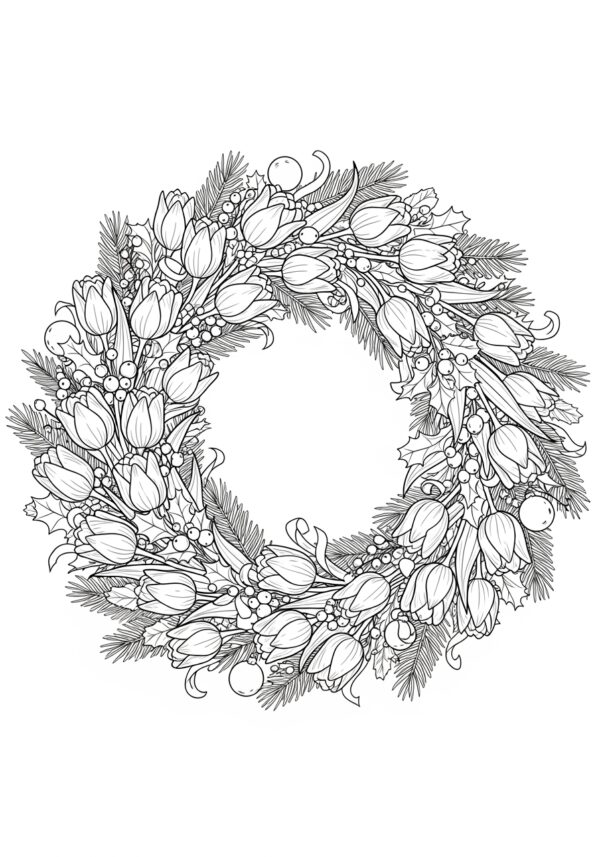 864 Free Holiday Coloring Pages - Printable Pdf Downloads